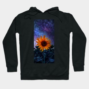 Sunflower from the space Hoodie